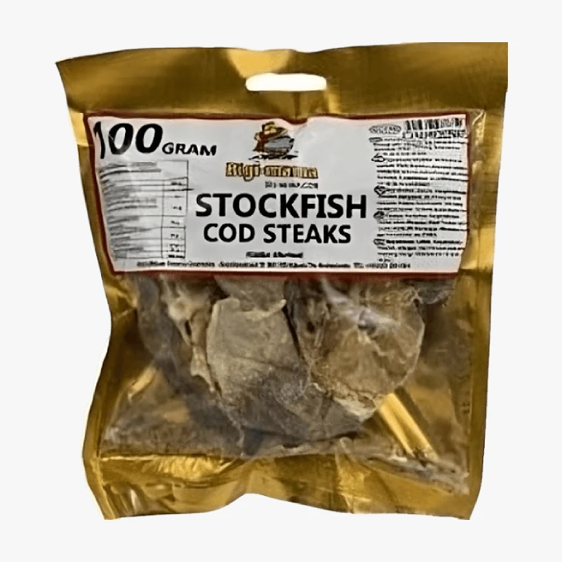 Bigi Mama Stockfish Cod Steaks 100gr